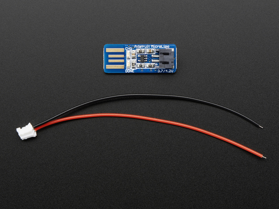 MicroLipo USB charger