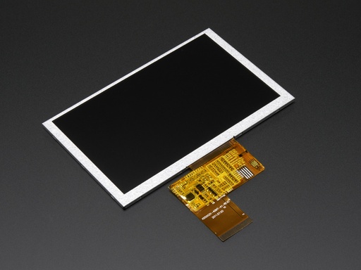 5.0in 40-pin 800x480 TFT Affichage sans écran tactile